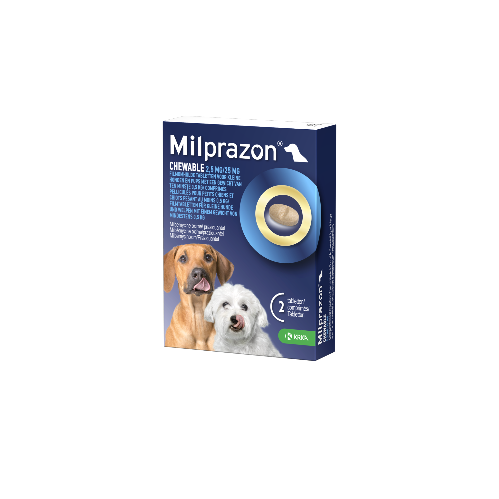 Milprazon Milprazon Chewable Kleine Cane/Puppy