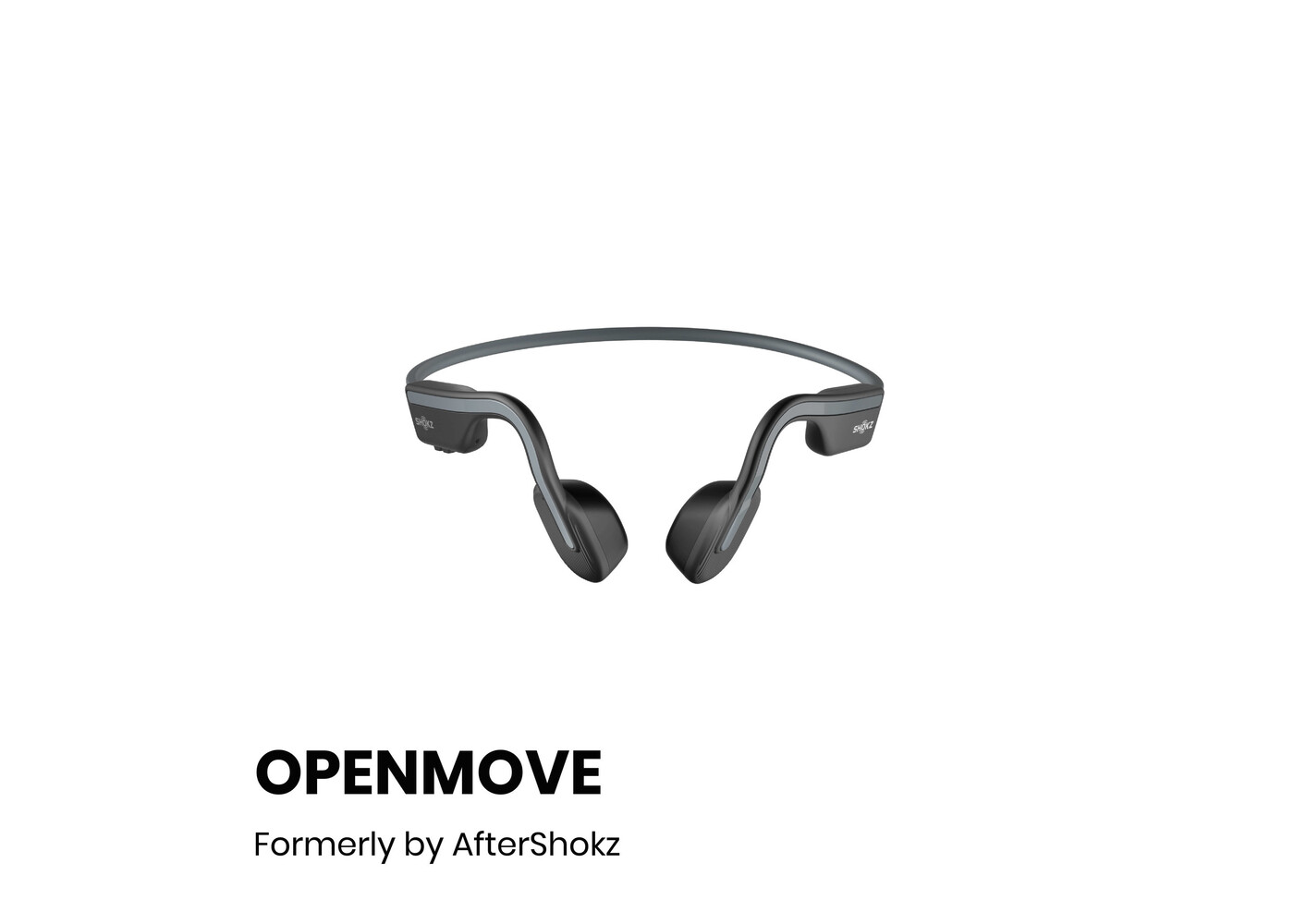 Shokz Shokz OpenMove Bone conduction hoofdtelefoon - Grey