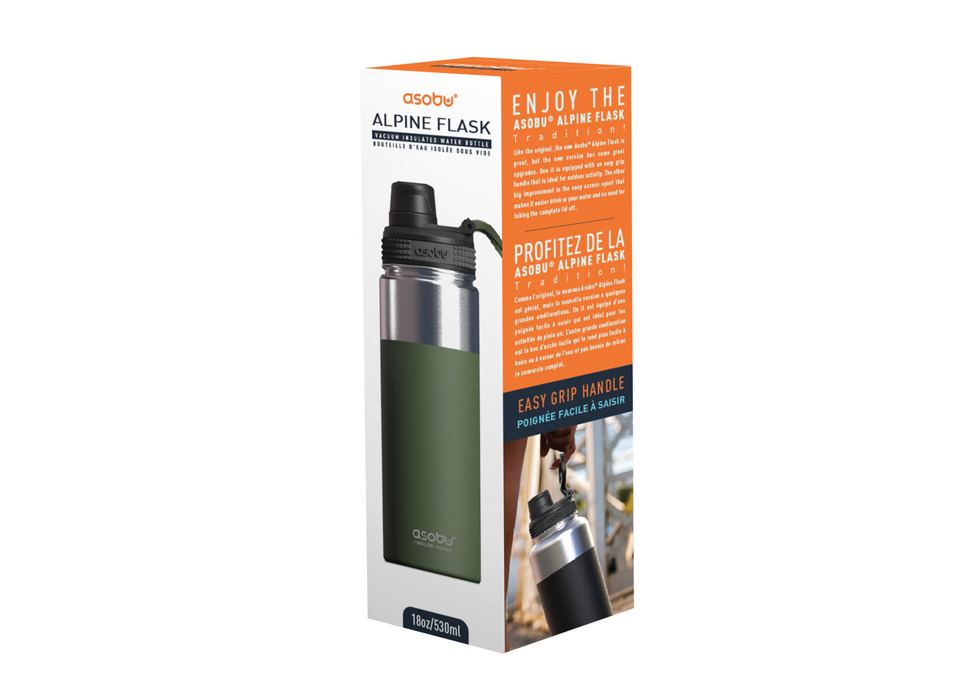 Asobu Asobu Alpine Flask- New Version 530 ml