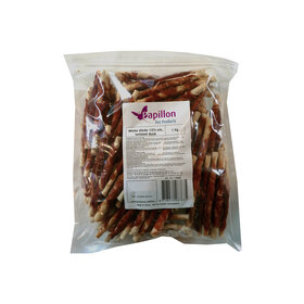 Papillon Pet Products Rotolo bianco con anatra