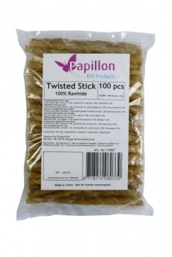 Papillon Pet Products 100 bastoncini avvolgibili naturali