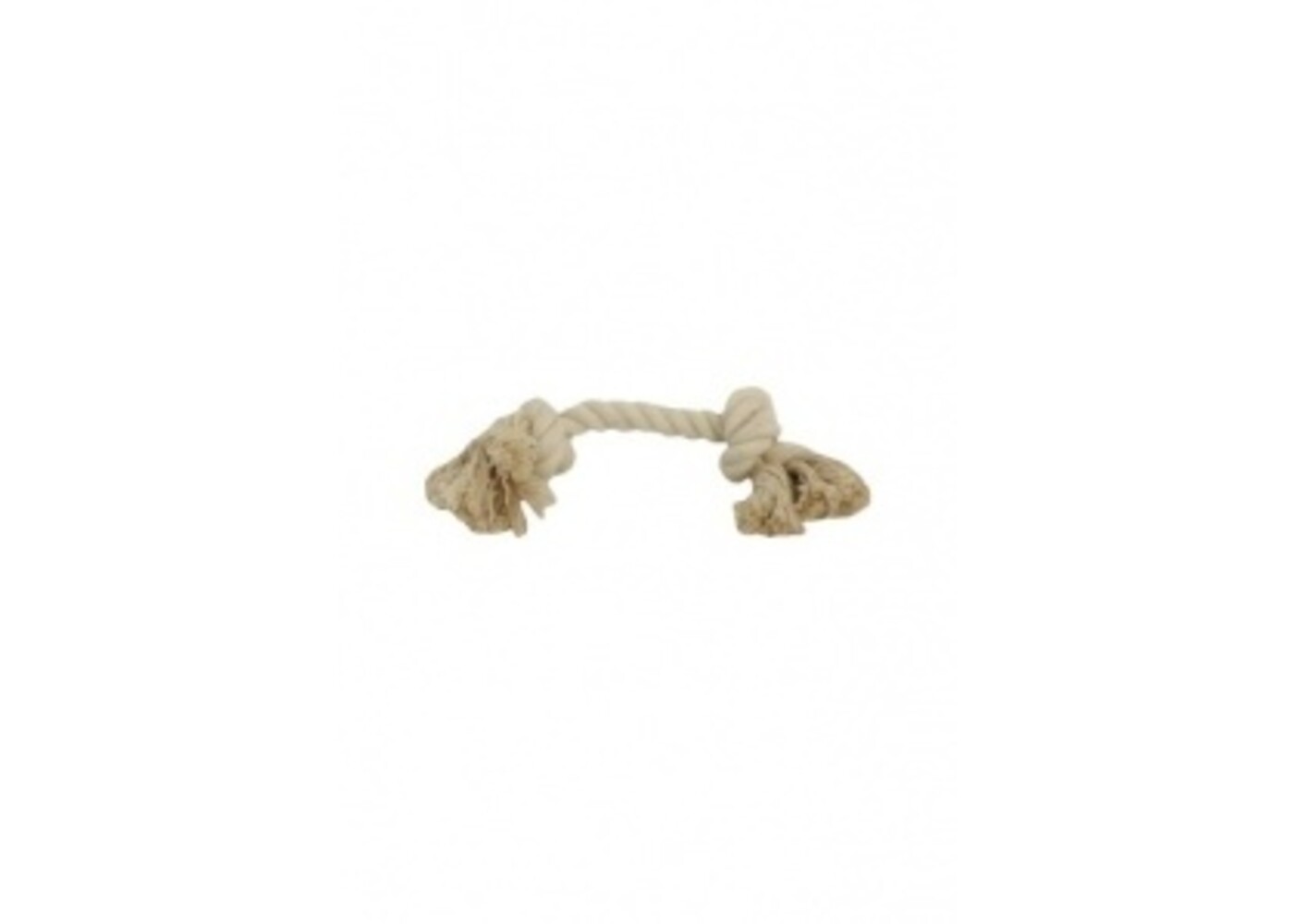 Papillon Pet Products Rope white 2 knots