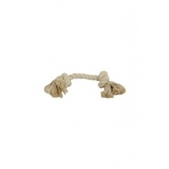 Papillon Pet Products Pallone di cotone bianco 2 nodi
