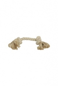 Papillon Pet Products Rope white 2 knots