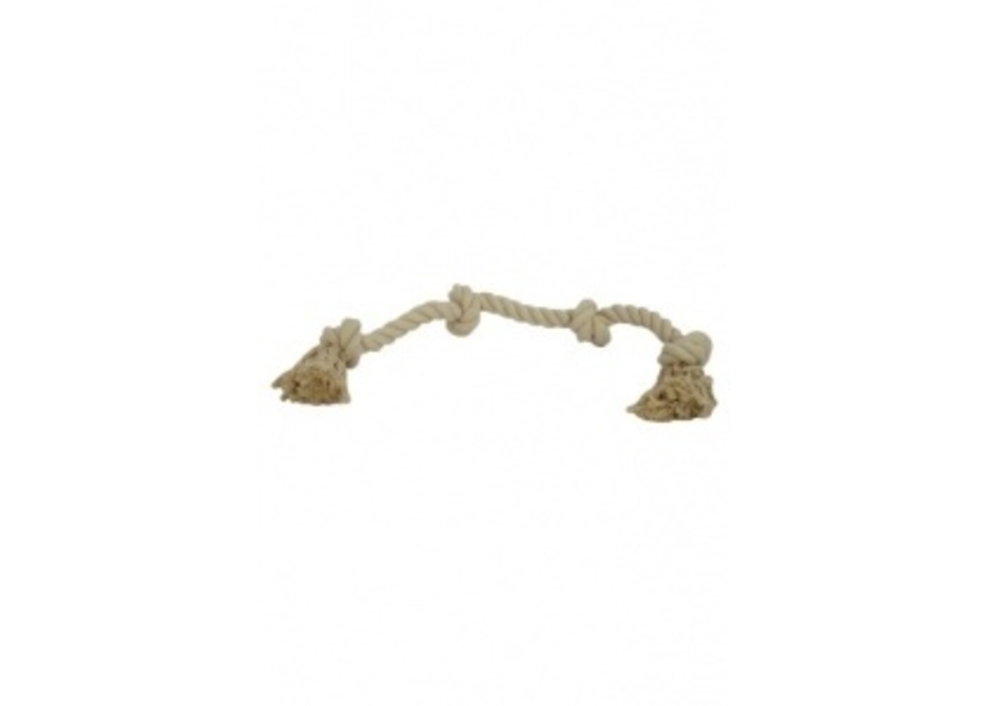 Papillon Pet Products Flostouw bianco 4 nodi