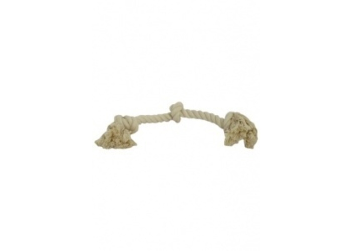 Papillon Pet Products Flostouw bianco 3 nodi