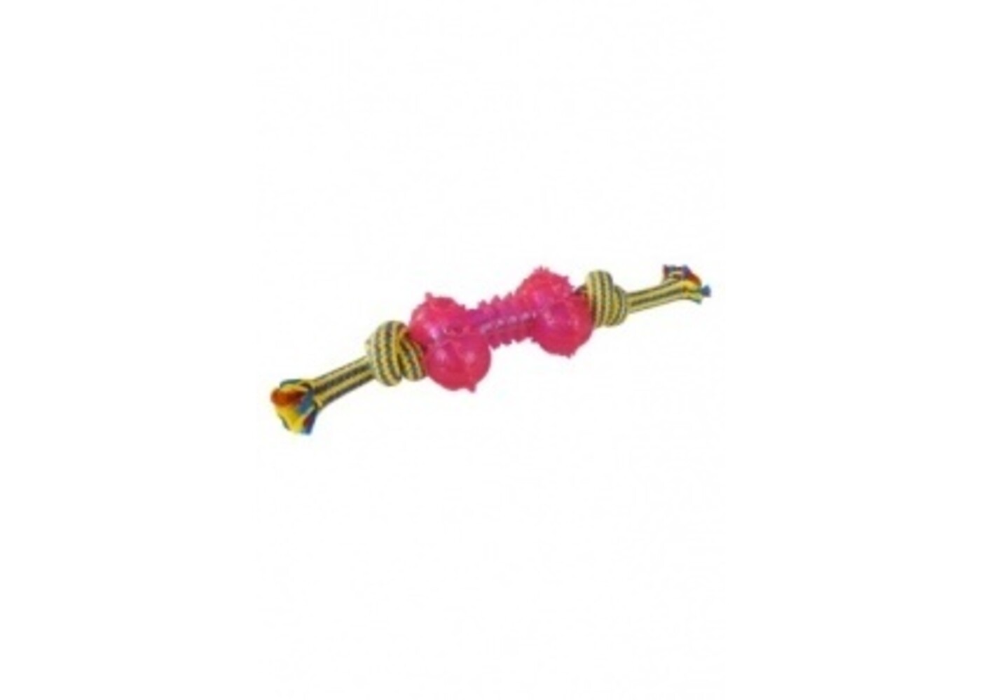 Papillon Pet Products Corda galleggiante 2 nodi con osso in TPR 33 cm