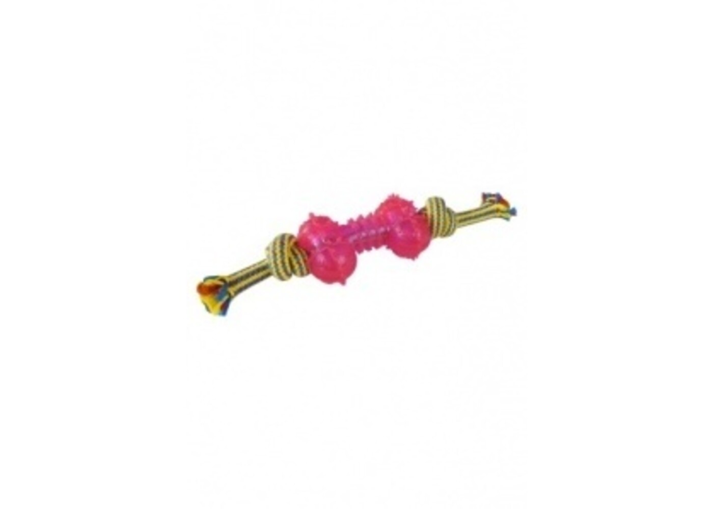 Papillon Pet Products Float rope 2 knots with TPR bone 33 cm