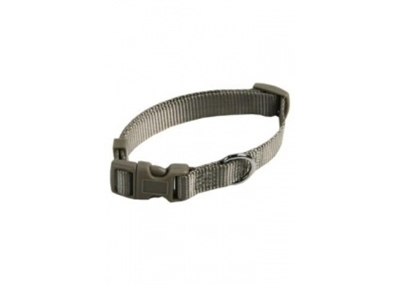 Papillon Pet Products Collare regolabile in nylon colore grigio