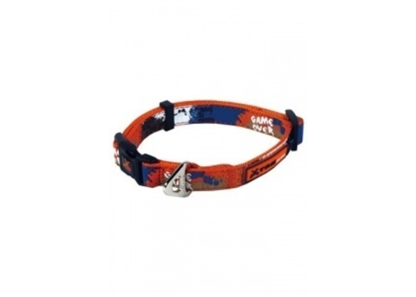 Papillon Pet Products Collare regolabile in nylon X-TRM Rock-N-Roll colore arancione
