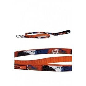 Papillon Pet Products Linea di nylon X-TRM Rock-N-Roll colore arancione