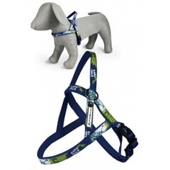 Papillon Pet Products Imbracatura pettorale in nylon X-TRM Rock-N-Roll colore blu