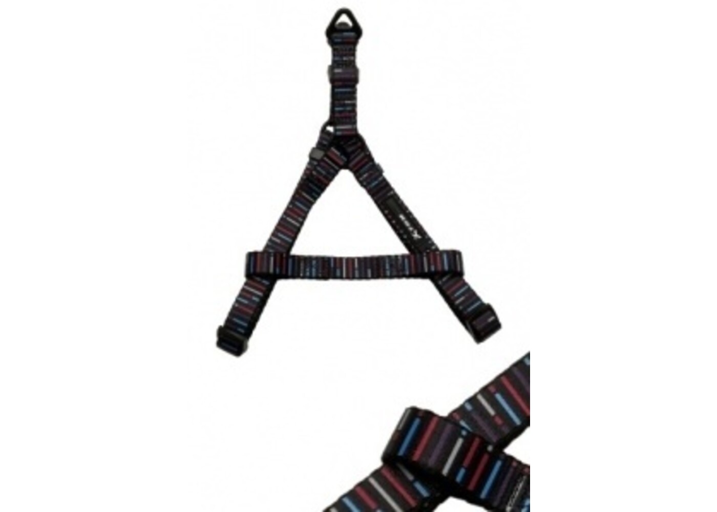 Papillon Pet Products Imbracatura pettorale in nylon X-TRM Sublime colore nero