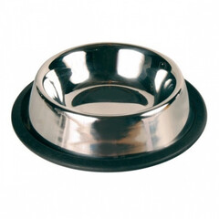 Papillon Pet Products Ciotola in acciaio inox con labbro in gomma 23 cm 0,70 l