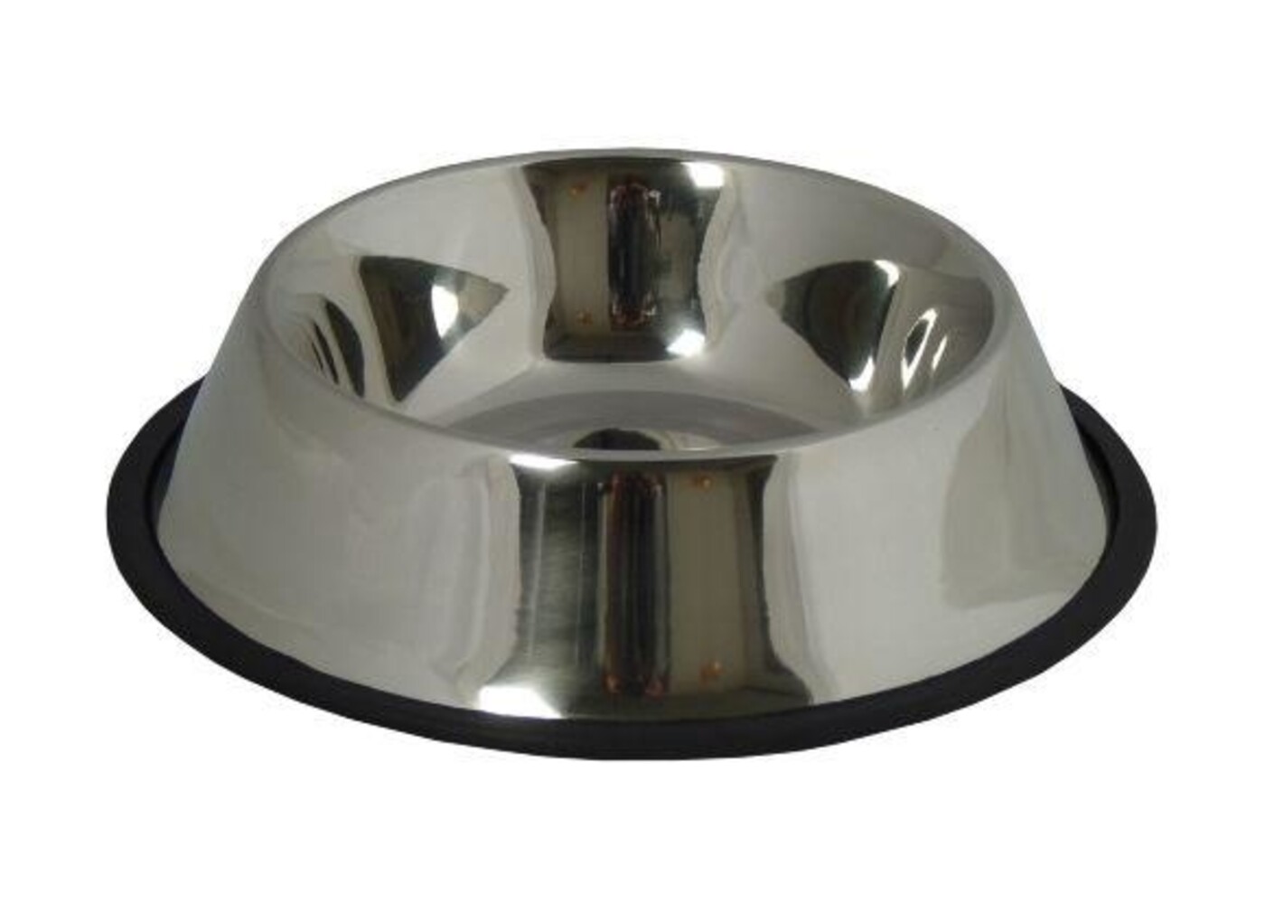 Papillon Pet Products Ciotola in acciaio inox con bordo in gomma 29 cm 1,80 l