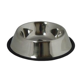 Papillon Pet Products Ciotola in acciaio inox con bordo in gomma 29 cm 1,80 l