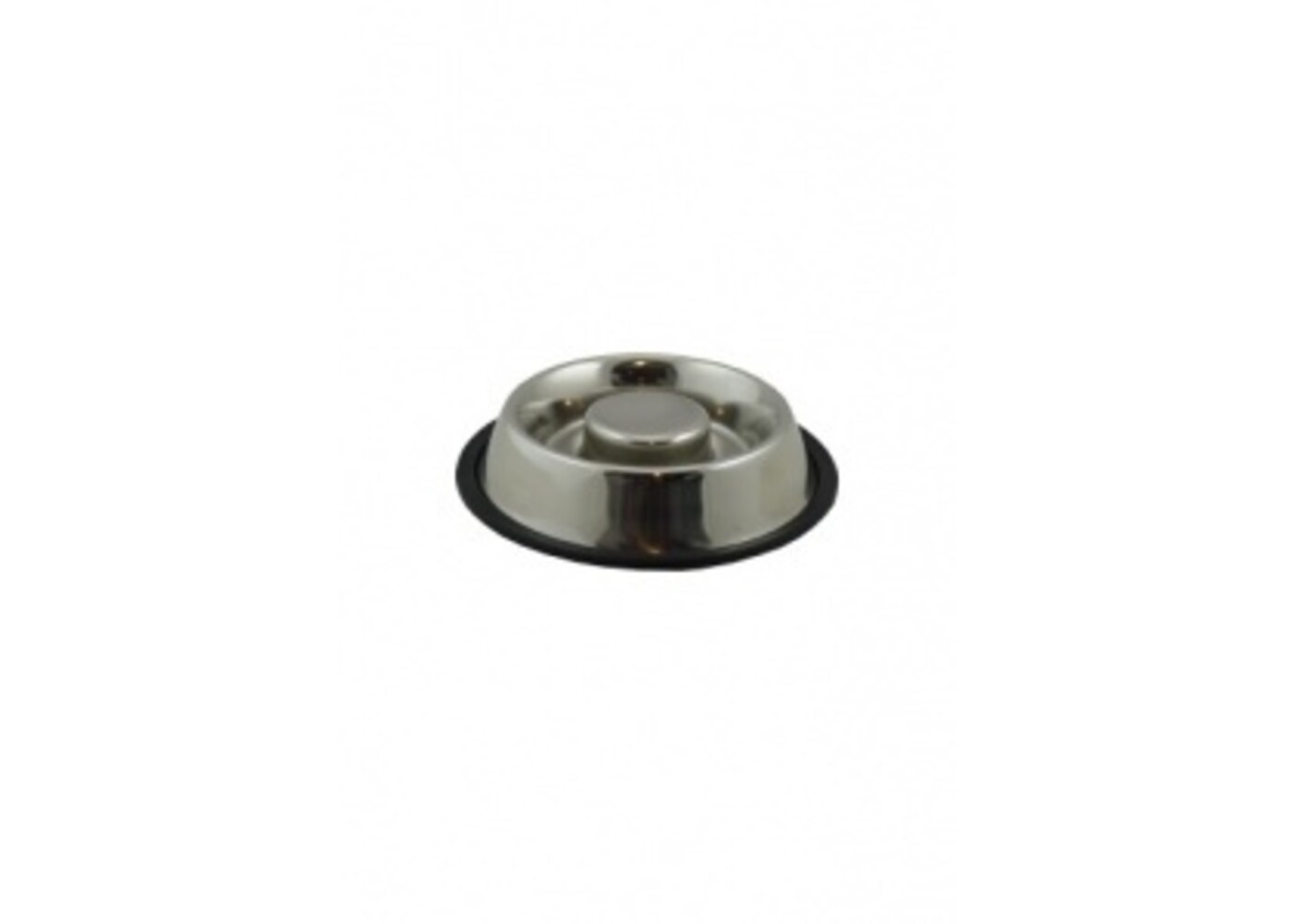 Papillon Pet Products Ciotola in acciaio inox ad alimentazione lenta con bordo in gomma