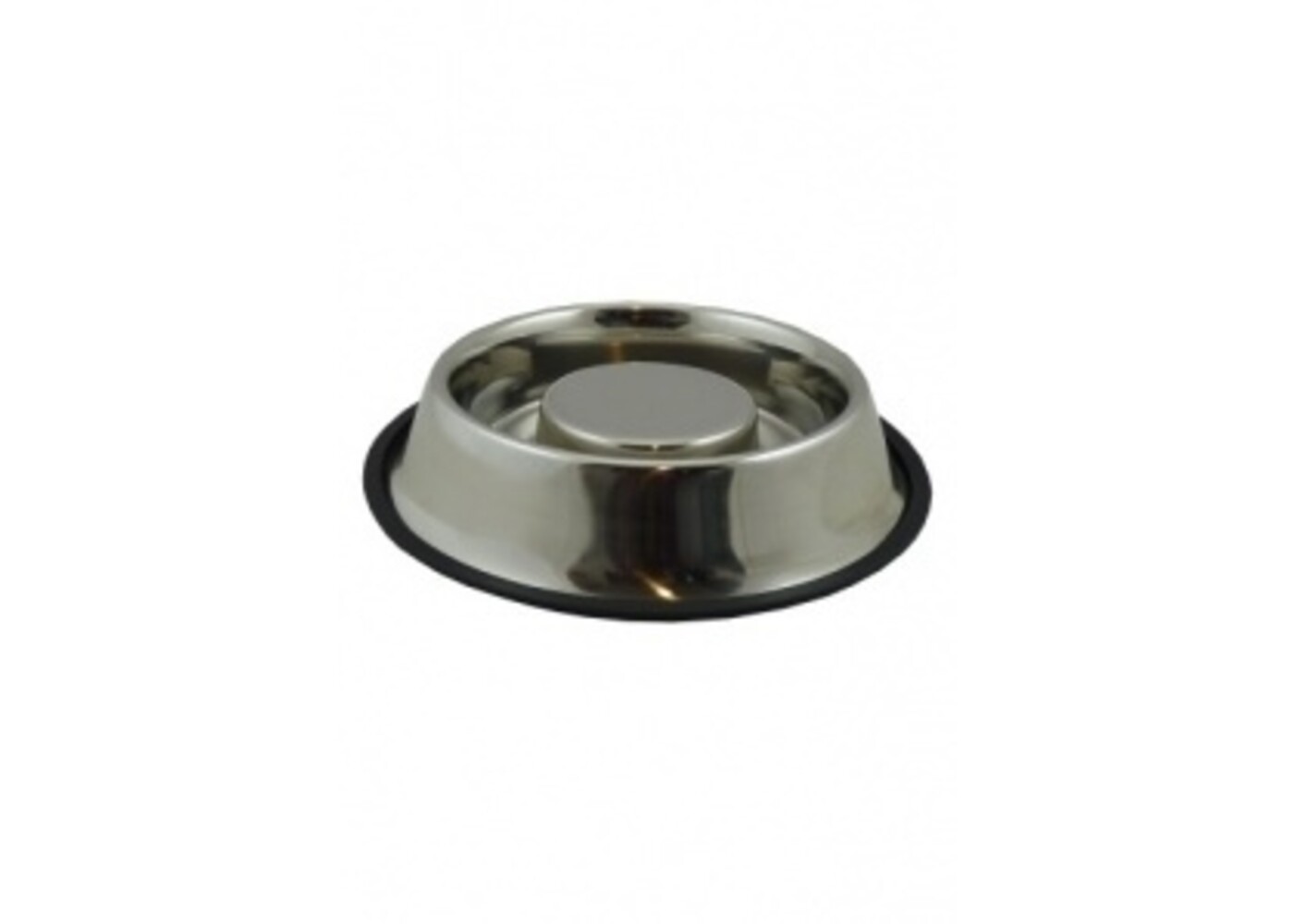 Papillon Pet Products Ciotola in acciaio inox ad alimentazione lenta con bordo in gomma