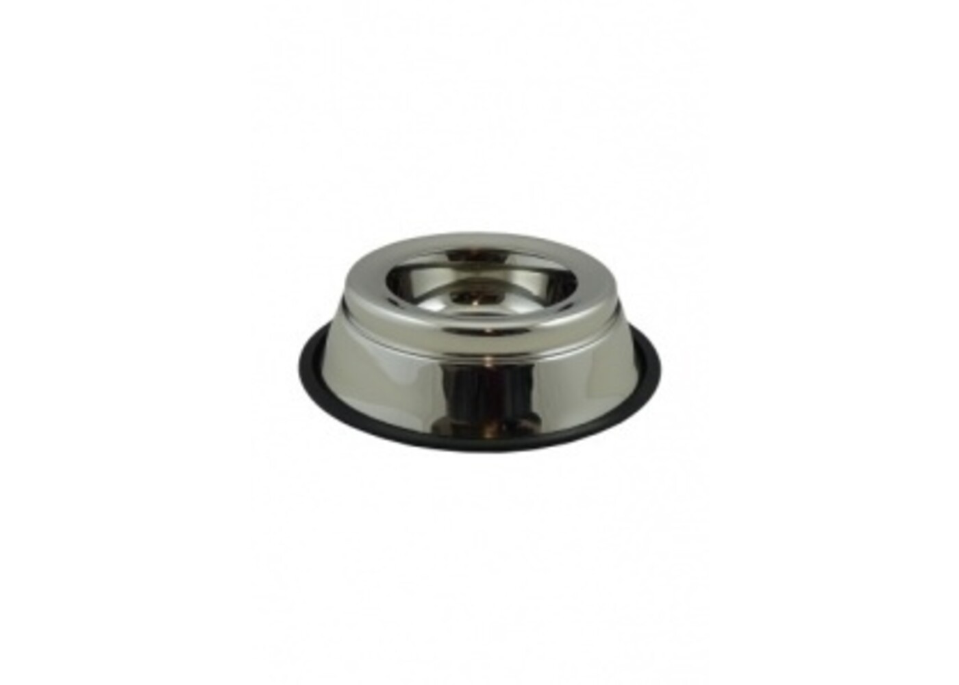 Papillon Pet Products Vaschetta in acciaio inox a prova di fuoriuscita con labbro in gomma