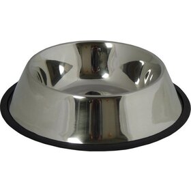 Papillon Pet Products Ciotola in acciaio inox con labbro in gomma 33 cm 2,80 l