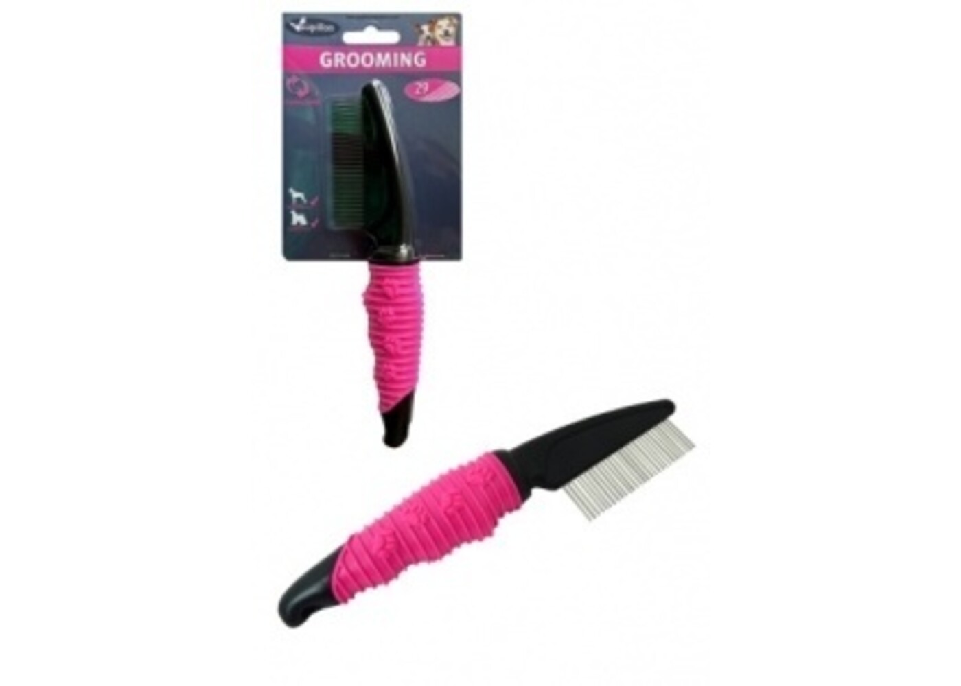 Papillon Pet Products Pettine con 29 denti rotanti