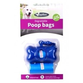 Papillon Pet Products Porta sacchetti per la cacca modello osso