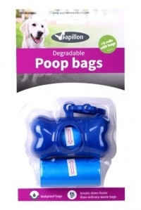 Papillon Pet Products Porta sacchetti per la cacca modello osso