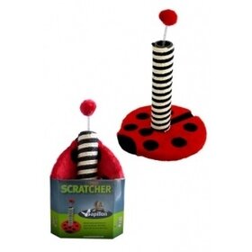 Papillon Pet Products Graffiatoio Ladybird in confezione promozionale 43 x 31 x 31 cm