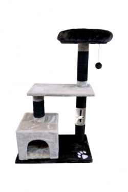 Papillon Pet Products Albero per gatti Barcelona 60 x 33½ x 96 cm grigio