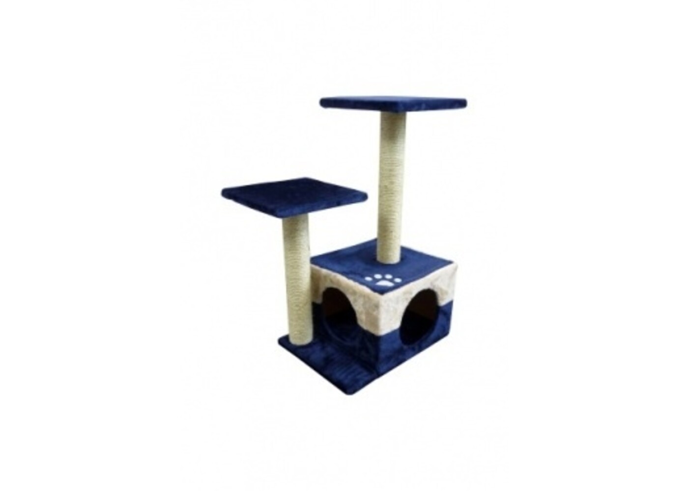 Papillon Pet Products Albero per gatti Vienna 45 x 34 x 70 cm blu/beige
