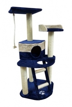 Papillon Pet Products Paletto Oslo 49 x 49 x 120 cm blu/beige