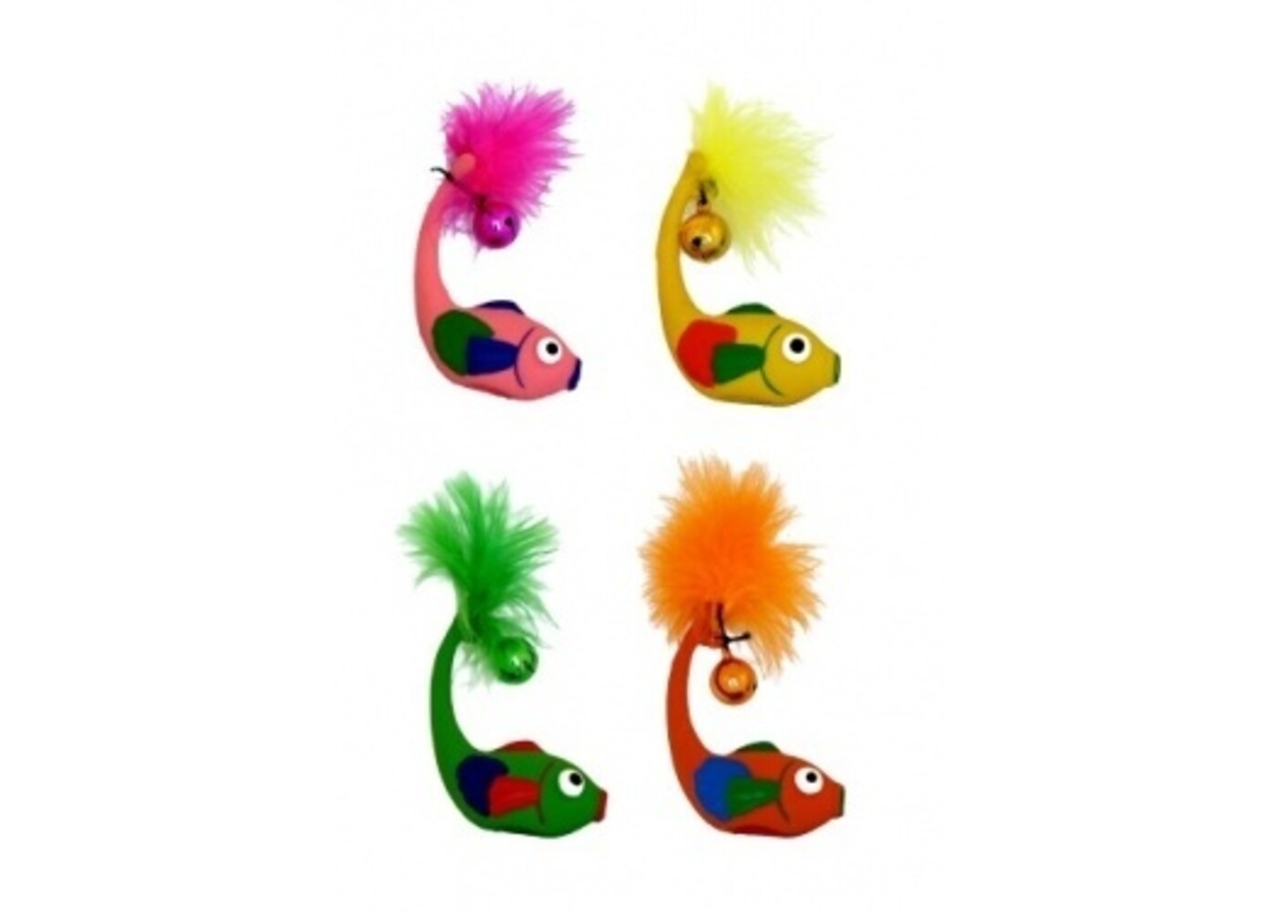 Papillon Pet Products Pesce in lattice con campana in diversi colori