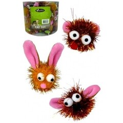 Papillon Pet Products Facce glitterate con grandi orecchie