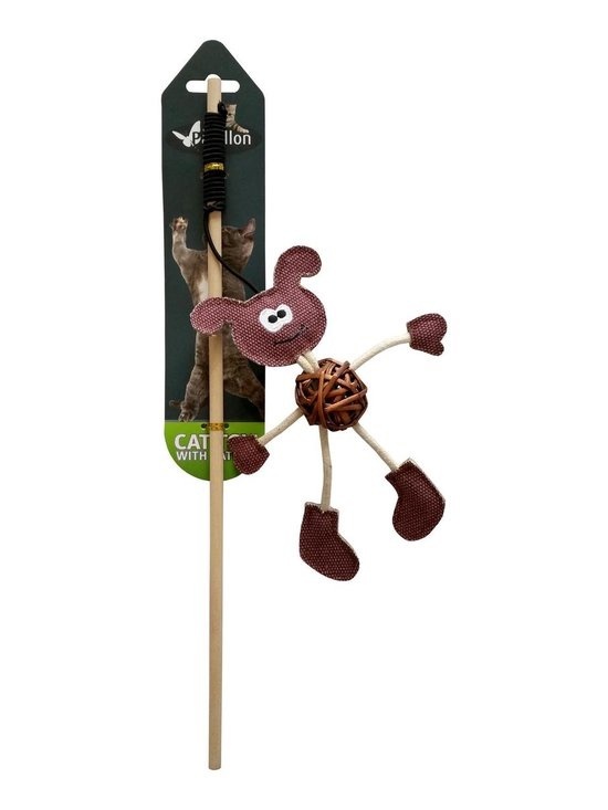 Papillon Pet Products Papillon Fishing rod with dog