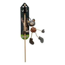 Papillon Pet Products Papillon Fishing rod with bear