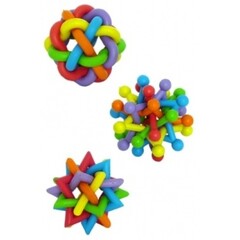 Papillon Pet Products Papillon Rubber multi-coloured balls