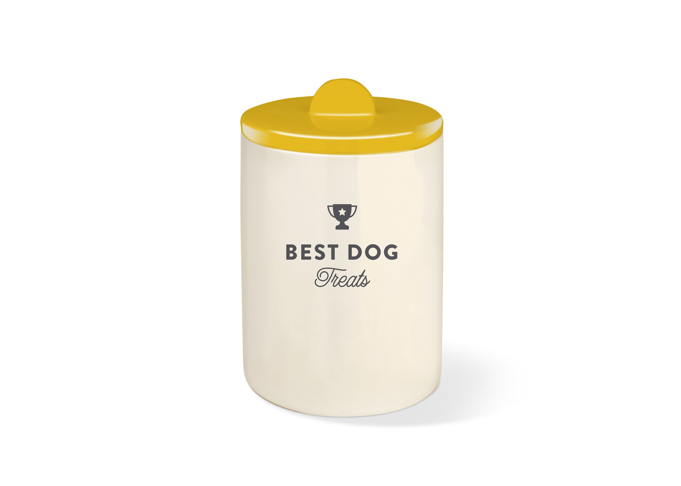 Fringe studio Fringe - Vasetto per bocconcini Best Dog Ocra