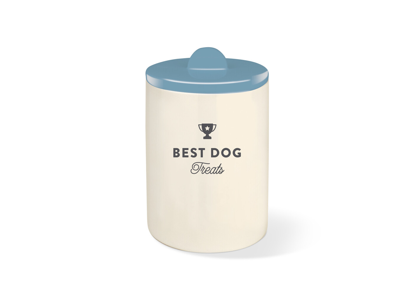 Fringe studio Fringe - Best Dog Blue Treat Jar