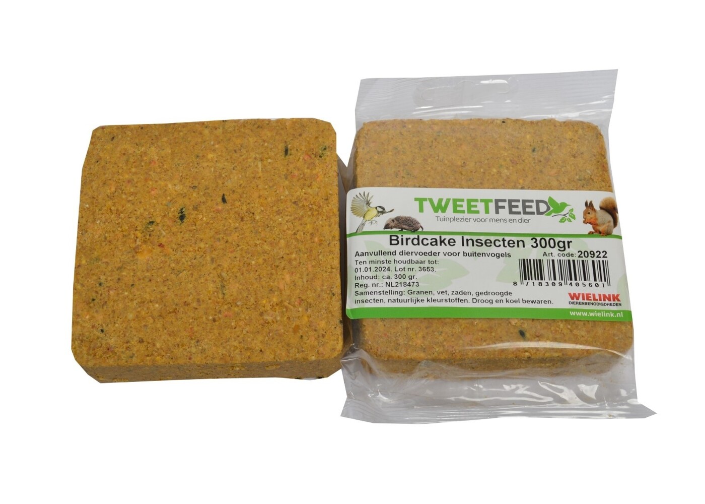 Tweetfeed Birdcake Insetti 300gr
