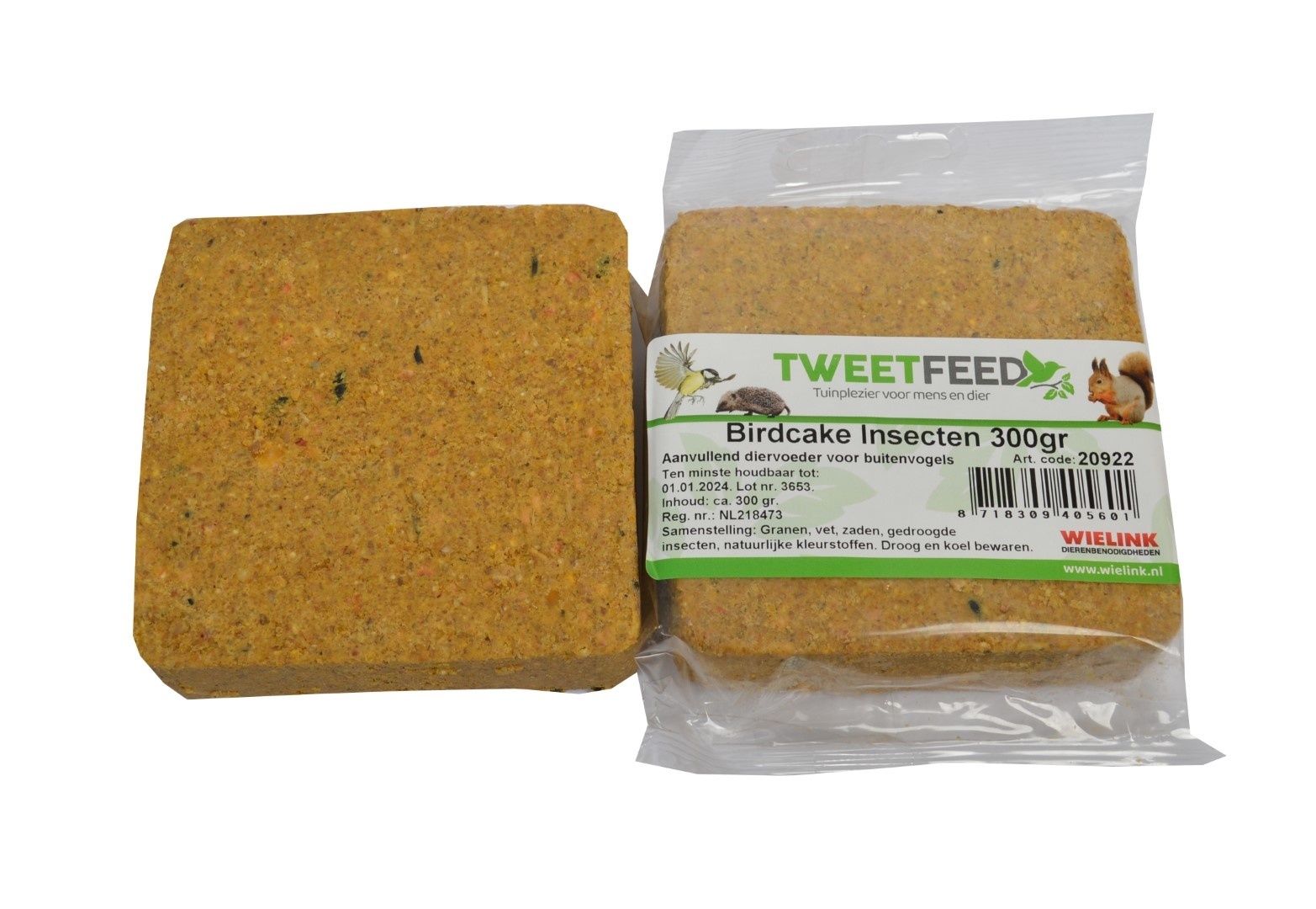 Tweetfeed Tweetfeed Birdcake Insekten 300gr