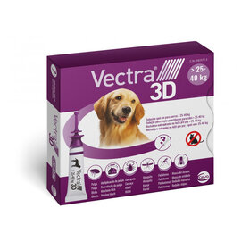 Ceva Vectra 3D cane L 3 pipetta (25-40kg)   Da utilizzare entro il 08/2025