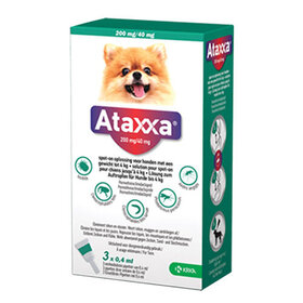 Ataxxa Ataxxa Spot on Hund <4kg S  3st.