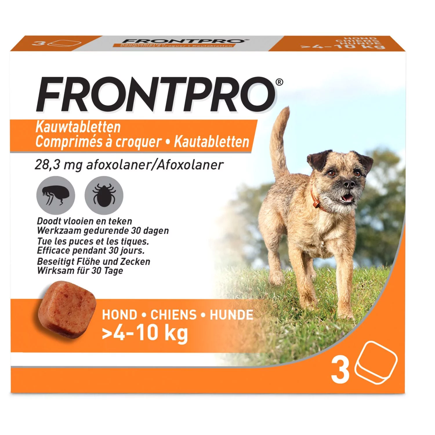 Frontline Frontpro Dog 4-10 Kg M