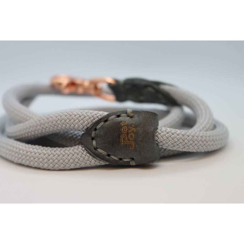 Pet-Joy Pet-Joy The DoggyWalker Rope Leash Silver Grey