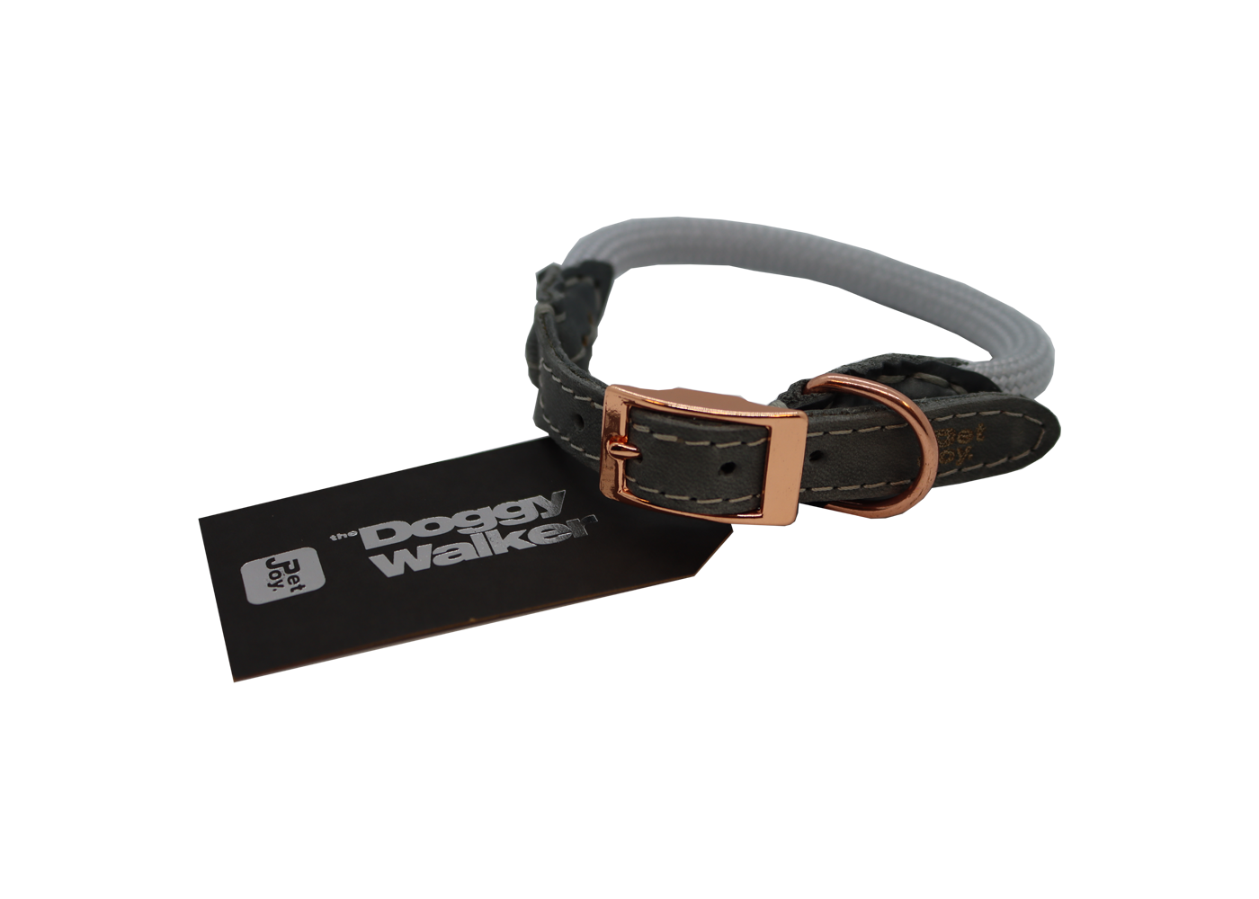 Pet-Joy Pet-Joy The DoggyWalker Collare Silver Grey