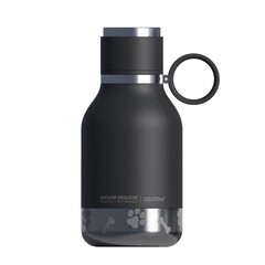 Asobu ACK Dog Bottle Bottle Tritan (bottiglia ciotola per cani inossidabile nero)