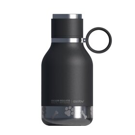 Asobu ACK Dog Bottle Bottle Tritan (bottiglia ciotola per cani inossidabile nero)