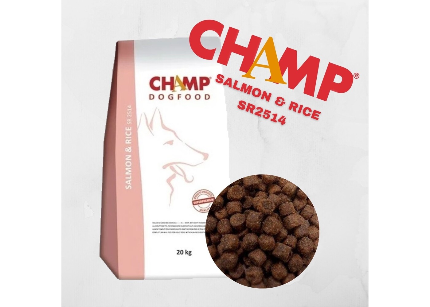 Champ Food Champ Premio Salmon & Rice 10kg