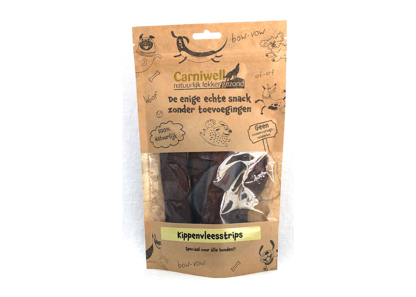 Carniwell Carniwell Poulet en lanières 100g