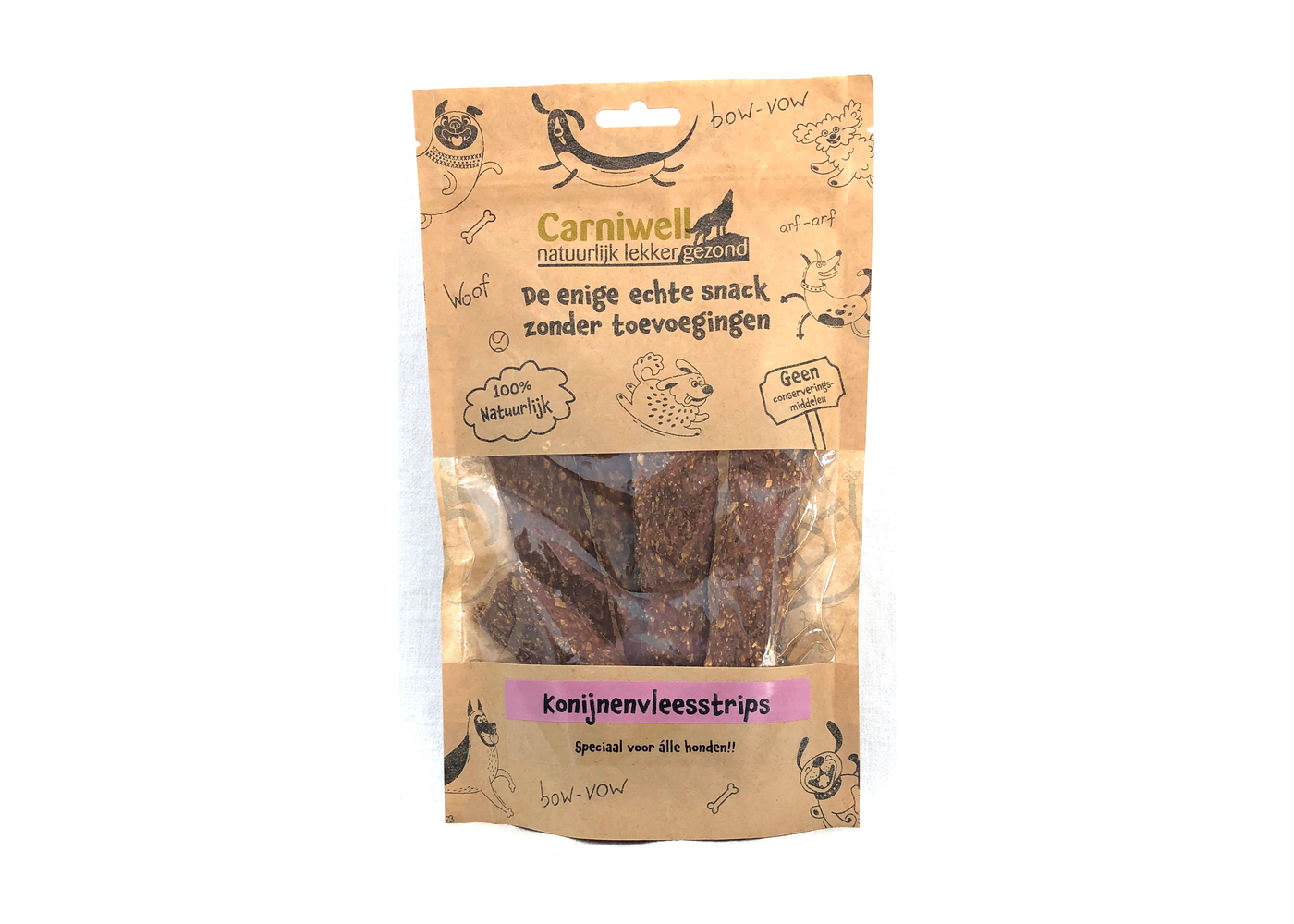 Carniwell Carniwell Rabbit meat strips 100g